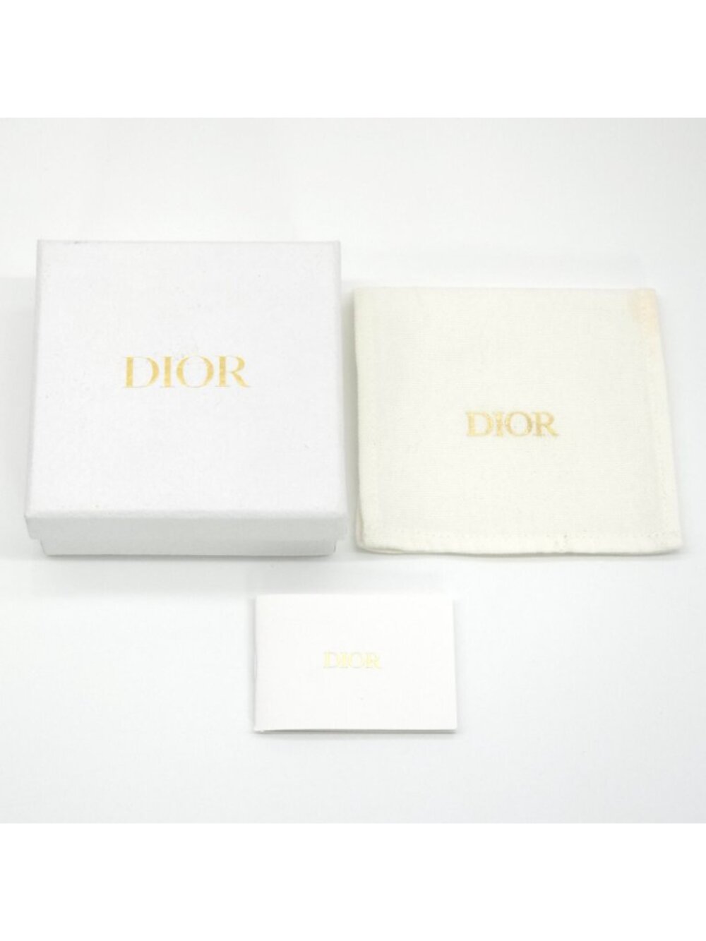 Dior J'adior Logo Choker Necklace Neck Gold Tone Metal Antique Polished Black - Picture 9 of 9
